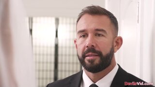 Bride and best man doing it 1 more time