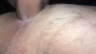 Sissy in Chastity Device Takes Bareback Fuck