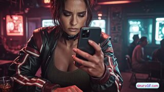 Panam Palmer takes rough public sex at the bar while thick cum drenches her face
