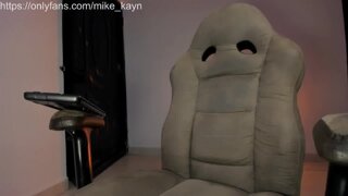 Kayn beautiful thick cock latino in compression tank top fucking new toy