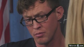 It is really hard to study with a boner