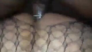 Crossdresser Takes on a Big Black Cock